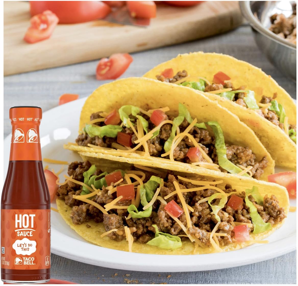 Hot Sauce Bottle 7.5 oz (2-Pack) U849