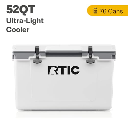 Ultra-Light 52 Quart Hard Cooler Insulated Portable Ice Chest N609