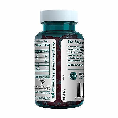 Caffeine-Free Brain Supplement Gummies for Memory & Focus P404