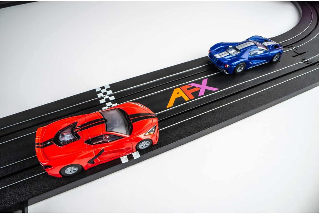 HO Slot Car Racing Set with 15ft Track and 3 Cars C896984