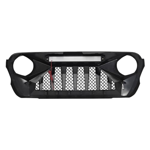 Front Grille with Mesh for Jeep Wrangler JL and Gladiator JT 2018-2023 Q896