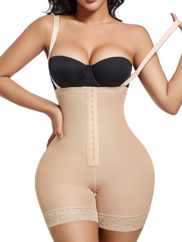 Fajas Colombians Shapewear Tummy Control Post Surgery Compression Garment Waist Shaping Hip Lifter for Women