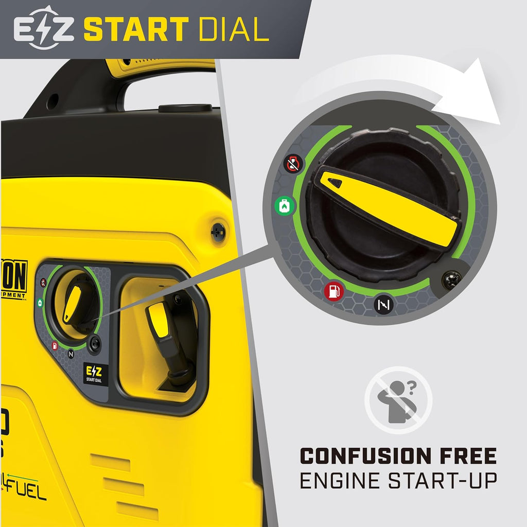 4000-Watt Dual Fuel RV Ready Portable Inverter Generator N171166