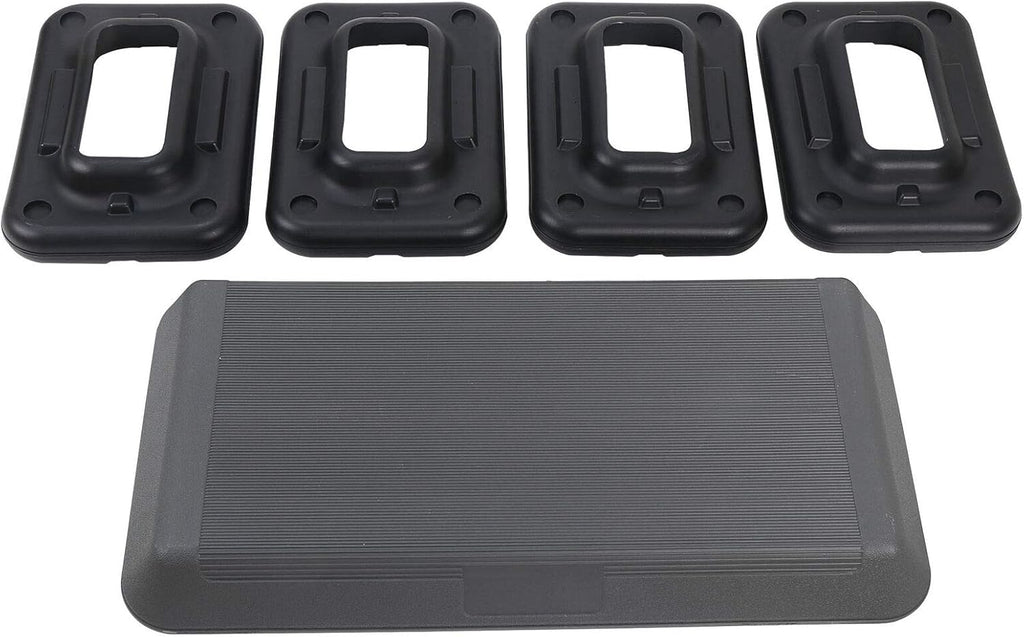 Adjustable Aerobic Step Trainer with Non-Slip Surface H614956