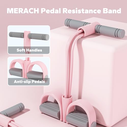 Foot Pedal Resistance Band for Leg, Core, Arm, and Back Exercises N576