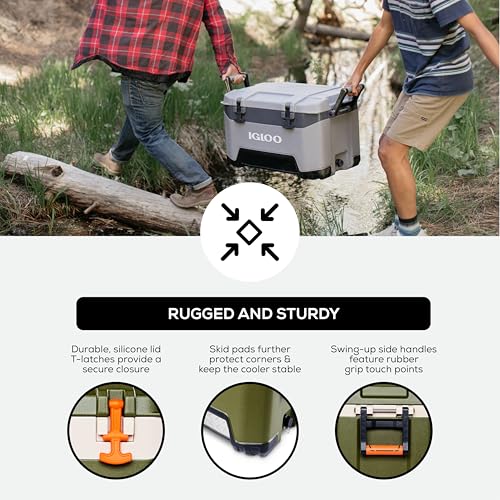 52 Quart Cooler with Cool Riser Technology C898