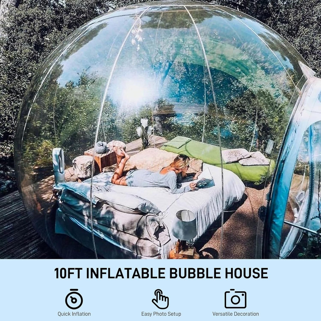 Inflatable Bubble Tent for Camping with Air Pump I531