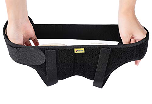Hernia Support Belt with Removable Compression Pads for Men and Women G8673