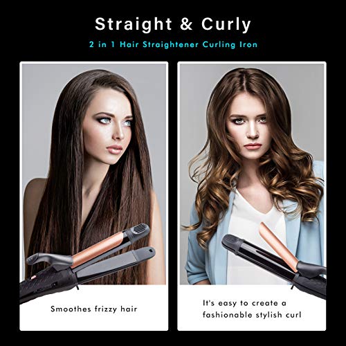 Travel Curling Iron, Dual Voltage Mini with Carry Bag S30666
