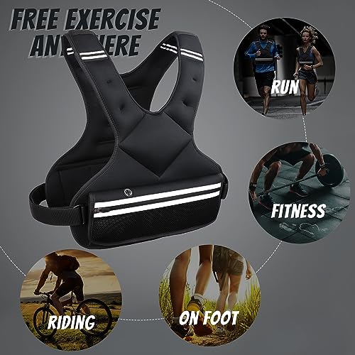 Adjustable Weight Vest for Running and Strength Training M5877