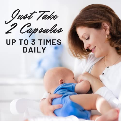 Organic Breastfeeding Supplement with Fennel & Anise, 60 Vegan Capsules G254257