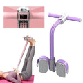 Multifunctional Pedal Puller Resistance Rope,Pedal Puller Resistance Band,Sit Up Exercise Equipment with 6-Tube Rope,Yoga Tension Rope for Abdomen, Waist