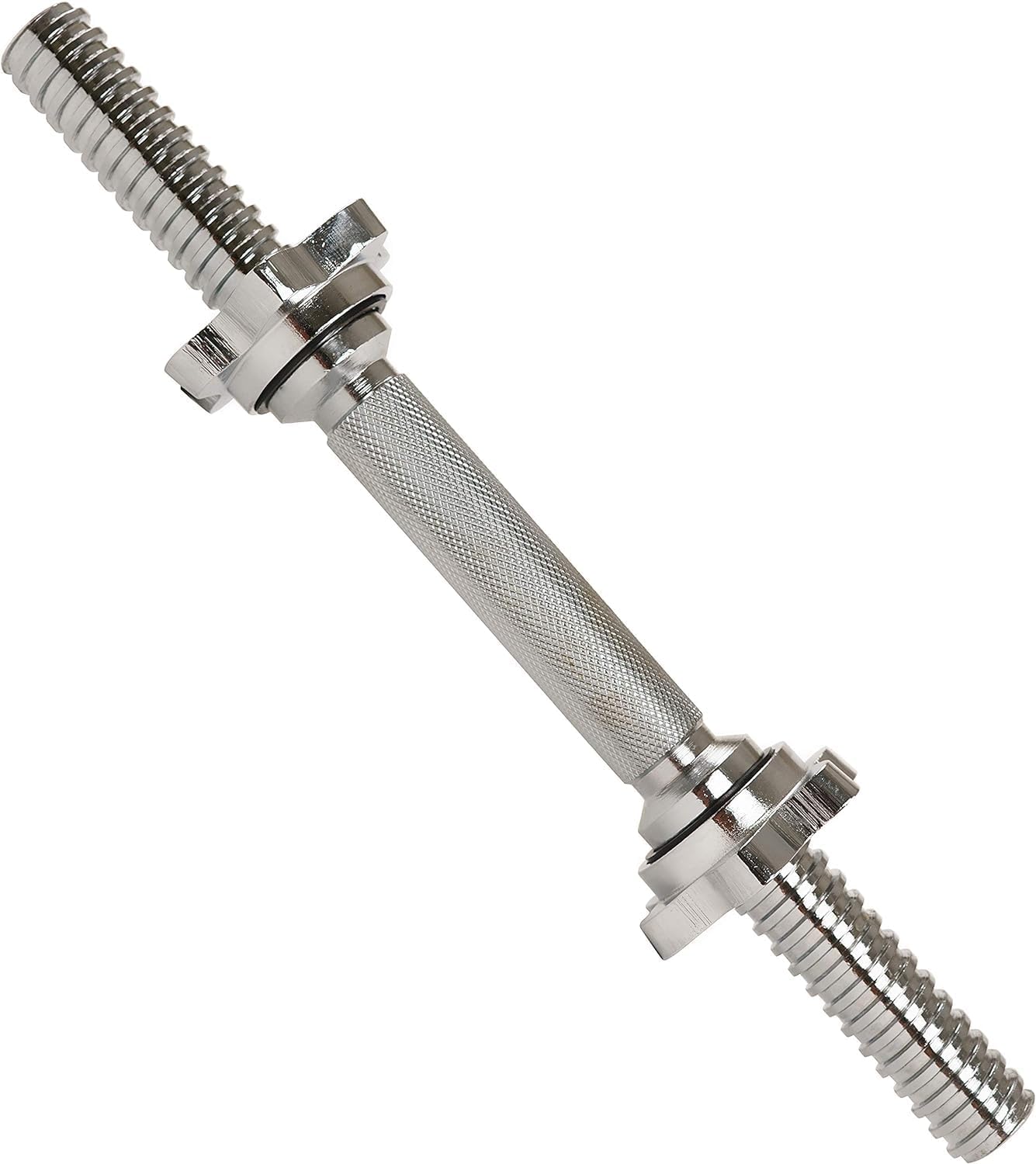 14" Threaded Chrome Dumbbell Bar Pair C560465