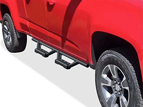 Stainless Steel Pocket Steps Running Boards for Chevy Colorado GMC Canyon Crew Cab S68716
