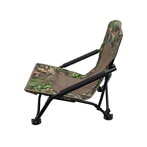 Turkey Hunting Chair with Foldable Low Profile Design and Padded Carry Strap U79422