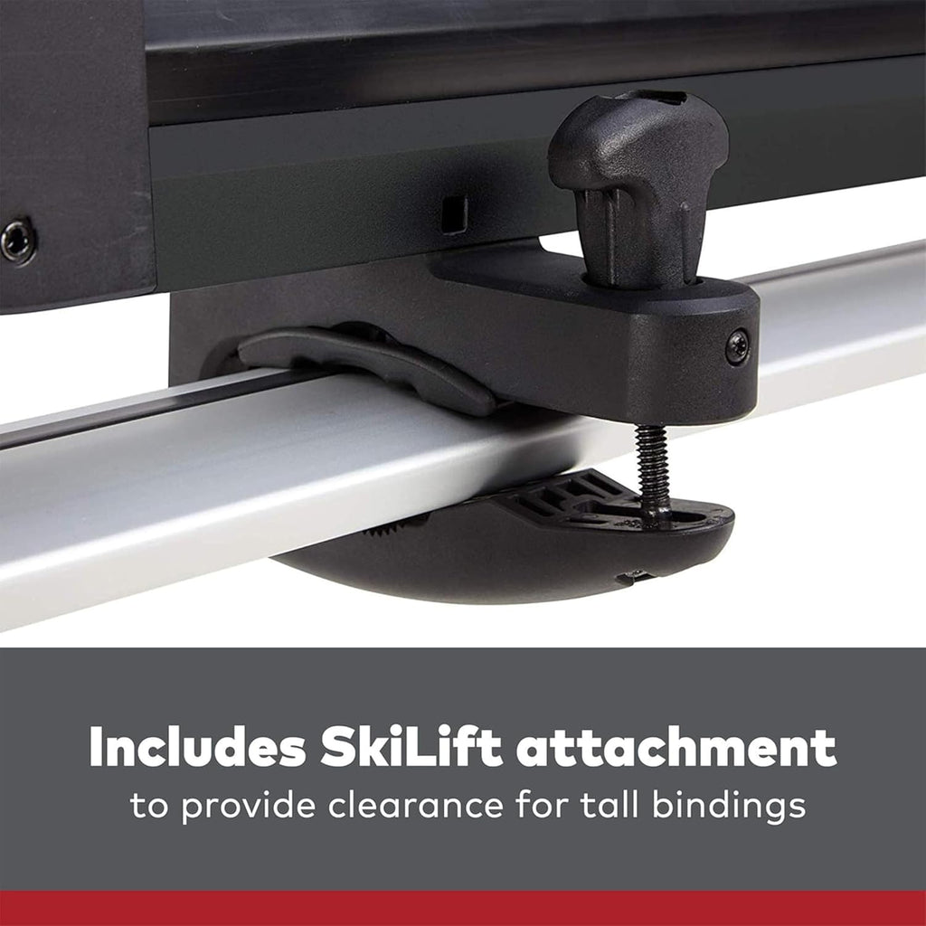Ski & Snowboard Mount for Roof Racks, Fits 6 Skis or 4 Snowboards, Black L392