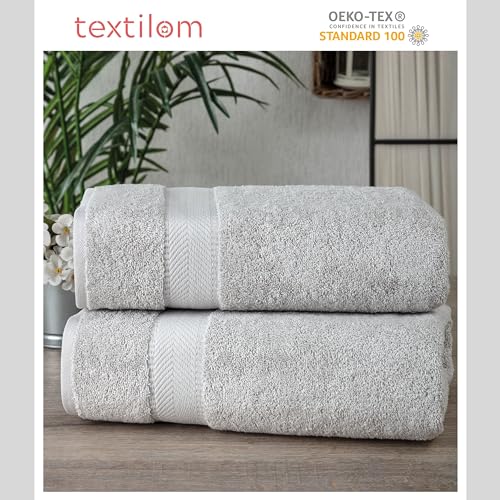 6 Piece Bath Towel Set - Soft Absorbent Quick Dry - 100% Turkish Cotton - Green X78224