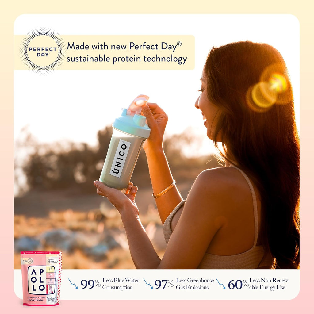 Strawberry Protein Powder - 20g Grass-Fed, Low-Carb, 0g Added Sugars C451