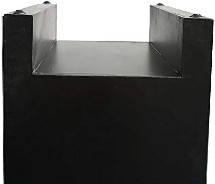 Mirrored Nightstand with 3 Drawers and Crystal-Style Knobs E928798