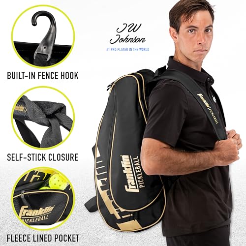 Pickleball Paddle Bag for Paddles, Balls and Gear I721781