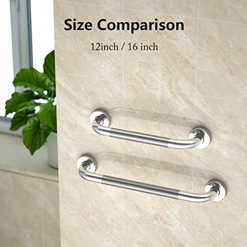 Anti Slip Shower Grab Bar, Chrome Finish Stainless Steel Bath Safety Rail N69954