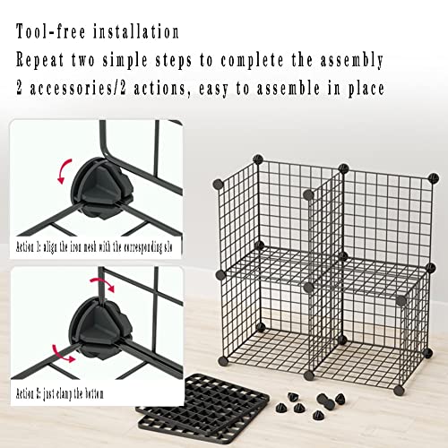 Hat Hanger Shelves - 2/3/4/5 Tier Metal Organizer for Hats, Helmets & Shoes T631