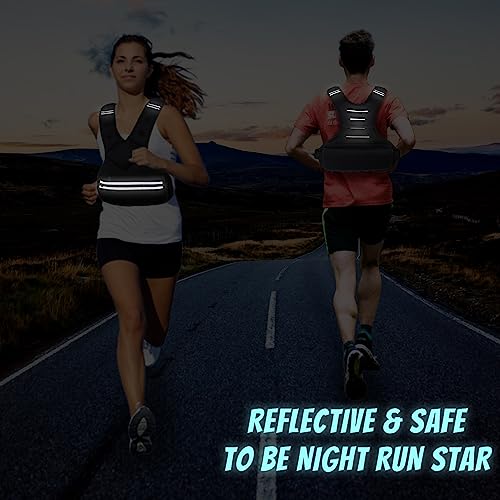 Adjustable Weight Vest for Running and Strength Training M5877