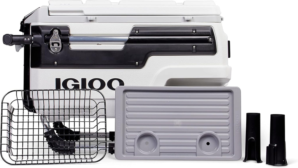 70 QT Wheeled All-terrain Cooler, White D1184