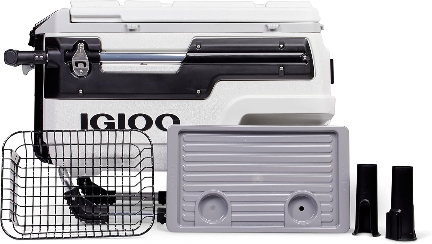 70 QT Wheeled All-terrain Cooler, White D1184