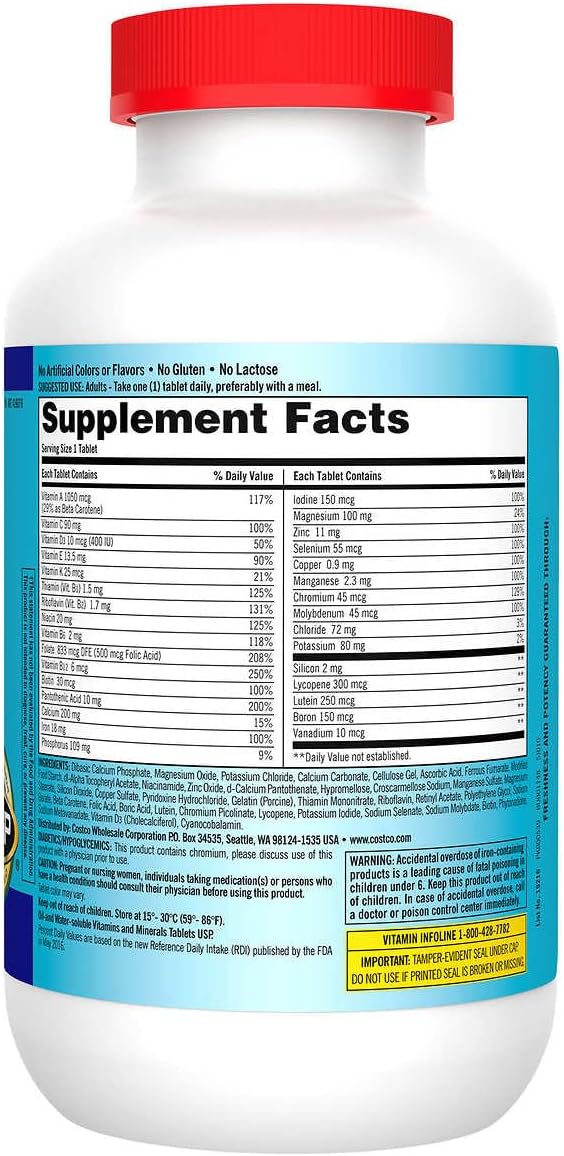 Daily Multi Vitamins & Minerals 500ct O40685