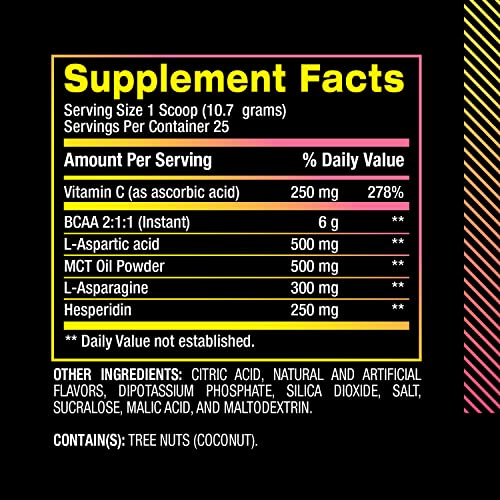 BCAA Powder Intra Workout Drink with Amino Acids for Hydration & Recovery I2749