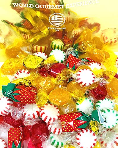 Sour Fruit Balls Hard Candy, 1 Pound E8416