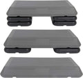 28"" Aerobic Step Trainer Adjustable Exercise Non-Slip Surface Platform Stepper