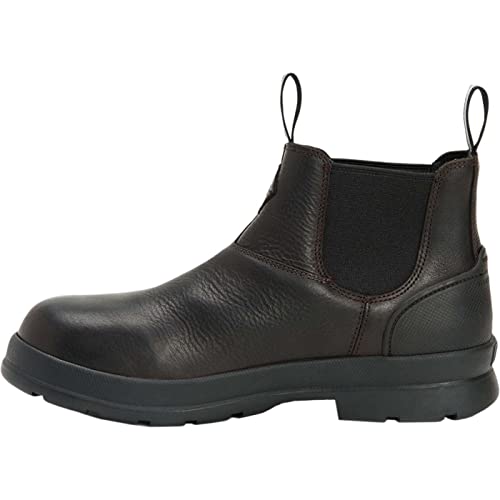Muck Boots Men's Chore Farm Leather Waterproof Ankle Boot