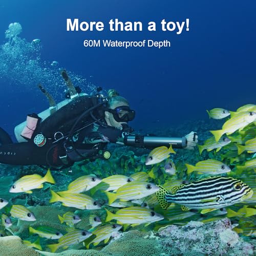 Underwater Scooter, Thumb Controlled for Paddle Board, Diving and Snorkeling K89230