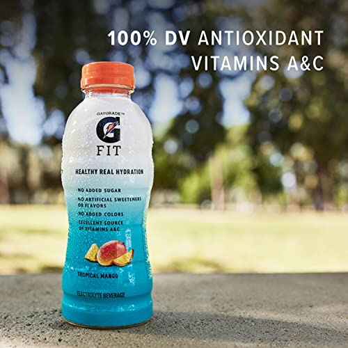 Electrolyte Beverage, Tropical Mango, 16.9 oz Bottles (12 Pack) G151803