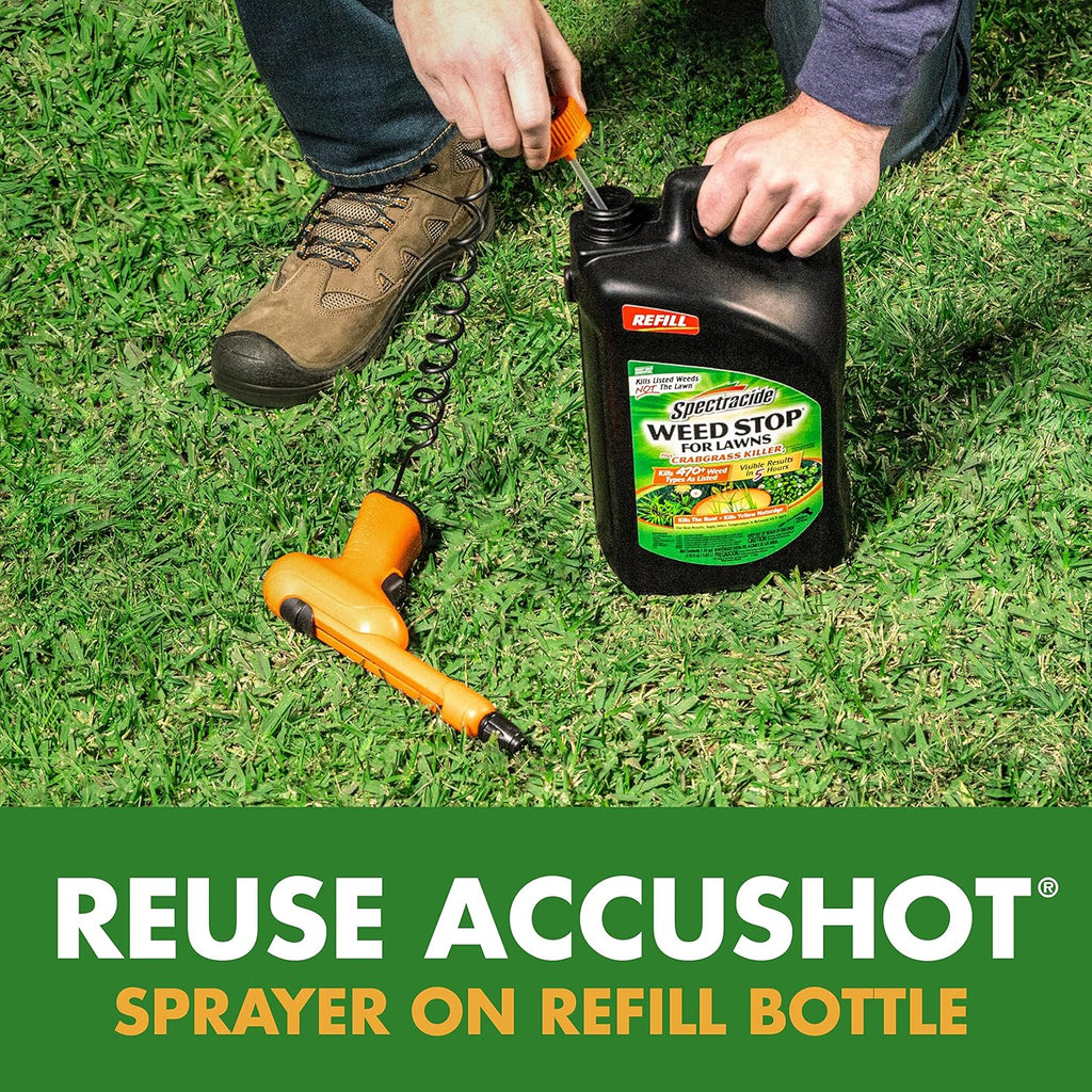 Weed Killer for Lawns Plus Crabgrass Killer Refill H97952