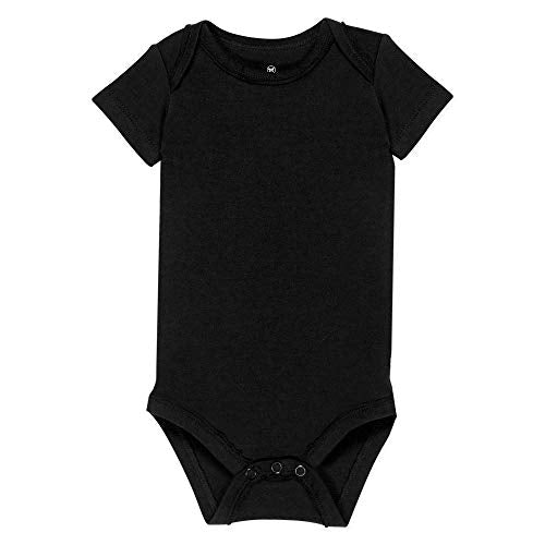 5-pack Short Sleeve Bodysuits 100% Organic Cotton for Infant Baby Boys N352057