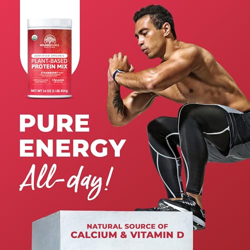 Plant Based Protein Powder with 22 Vitamins & Minerals, 15g Protein G5673