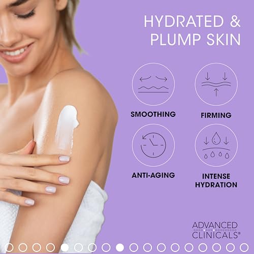 Collagen Body Cream & Oil Skin Care Set for Firming, Hydrating, Crepey Skin Y30168