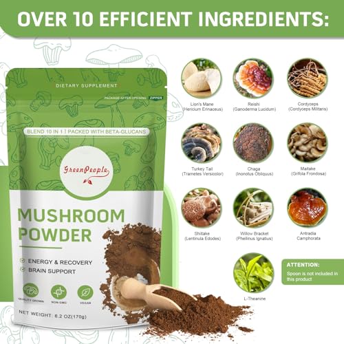 Mushroom Supplement Blend for Coffee and Smoothies R671065