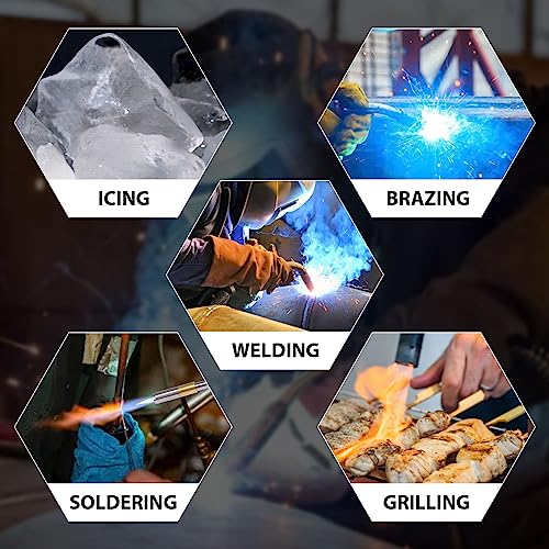Propane Torch Head with Trigger Start for Soldering, Welding and Brazing I18048