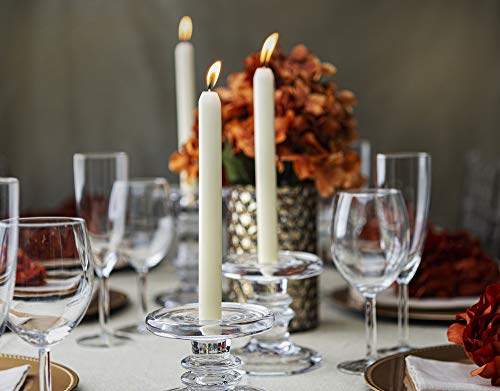 Ivory Candlesticks Bulk Pack 50 Count - Unscented Dripless 11.5 Inch L419894