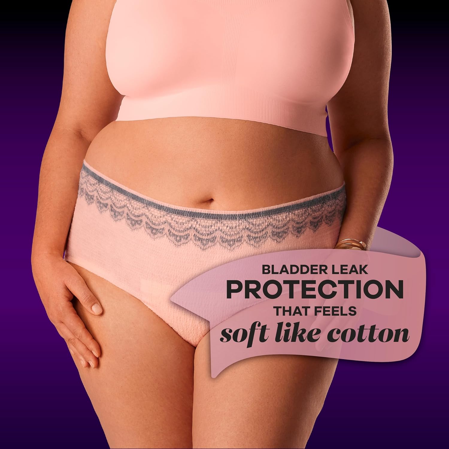 Incontinence Underwear for Women, Large, 10 Count Z927