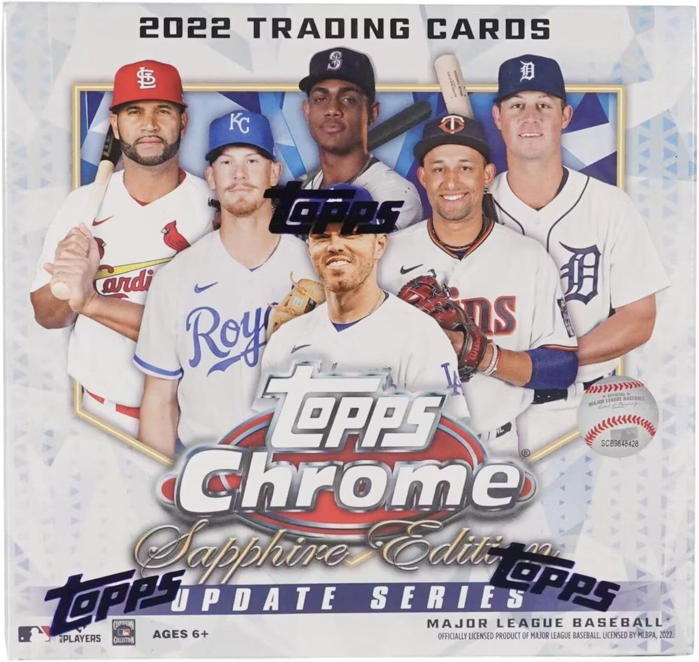 2022 Topps Chrome Update Series Sapphire Edition Baseball Trading Cards Box
