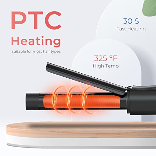 Mini 1 Inch Curling Iron for Short Hair, Travel Dual Voltage H871611