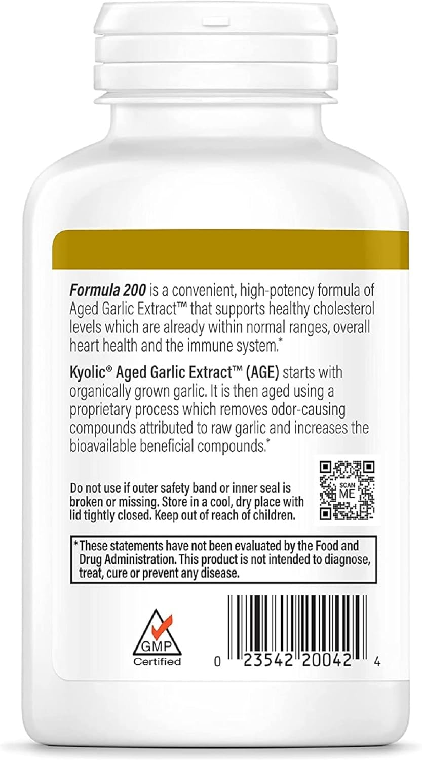 Aged Garlic Extract Cardiovascular Support Capsules I584