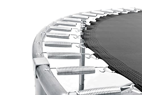 Trampoline with Basketball Hoop and Safety Enclosure Net T447252