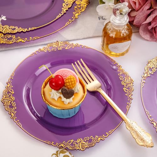 Gold Plastic Dinnerware Set for 50 Guests R298