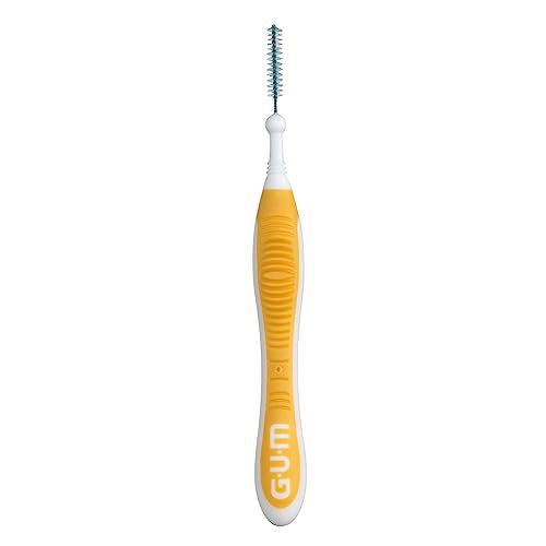 Interdental Brushes for Tight Teeth, Plaque Removal, Safe for Braces, 10ct (4Pk) U6214